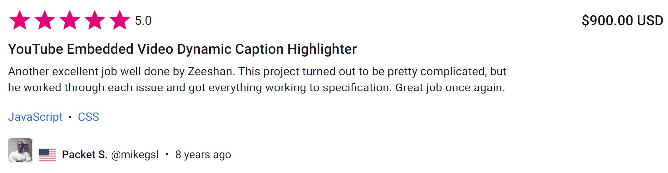 Zeeshan Arshaad is a great programmer, with great skill and good common sense. He is sure way to get your project done in best way possible.