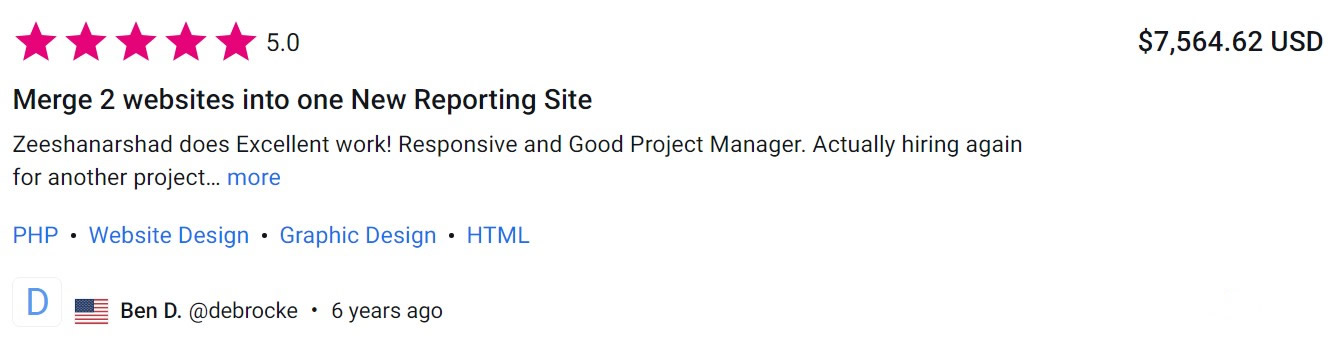 Zeeshan Arshaad is a great programmer, with great skill and good common sense. He is sure way to get your project done in best way possible.